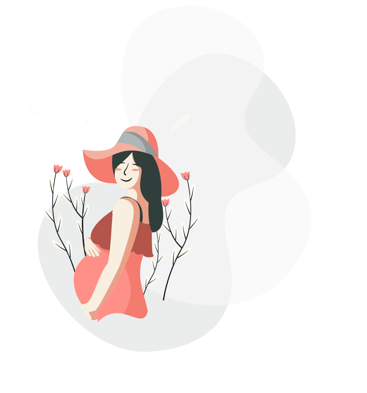 Maternidade imagem fundo urbano rural